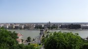 Vue panoramique sur le Danube et Pest